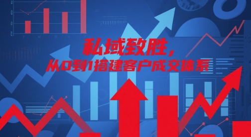 私域致胜,从0到1搭建客户成交体系-亮剑学堂