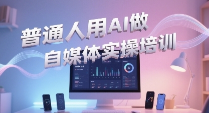 普通一个人用AI做自媒体,助你轻松开启AI自媒体创作之路-亮剑学堂