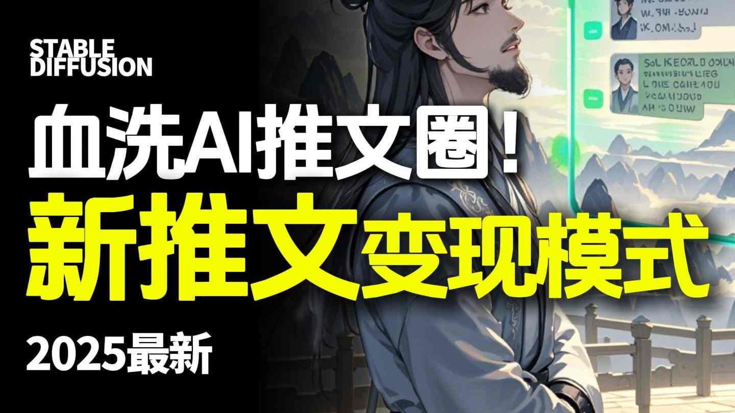 最新AI动态电影漫画小说推文,全流程实操教学,小白也能月入1W+-亮剑学堂