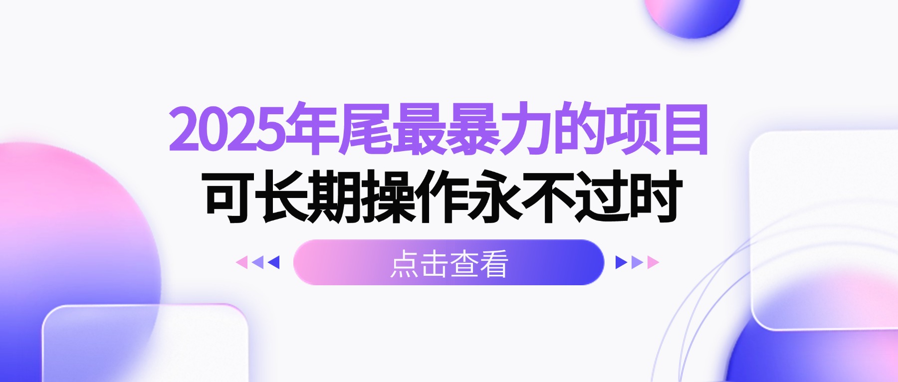 2025年尾最暴力的项目可长期操作永不过时-亮剑学堂
