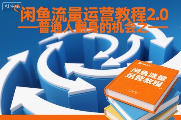 闲鱼流量运营教程2.0——普通人翻身的机会之一-极光库