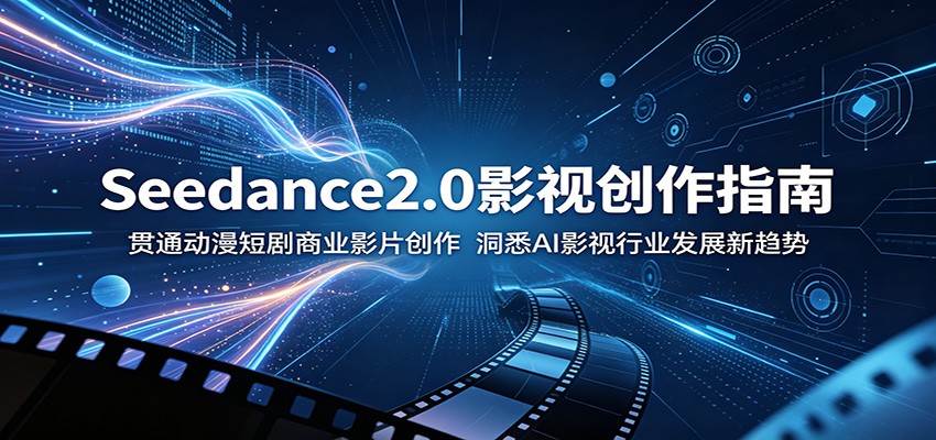 Seedance2.0影视创作指南：贯通动漫短剧商业影片创作，洞悉AI影视行业发展新趋势-极光库