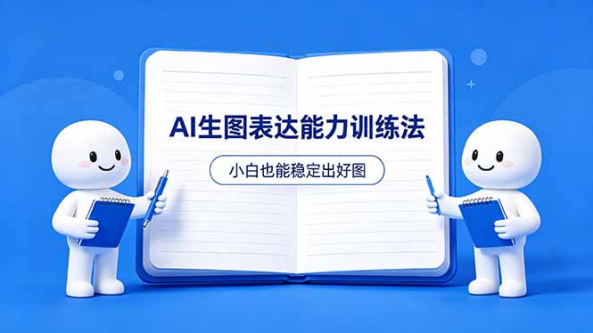 AI生图不是做漂亮图，而是表达能力。这套方法让小白也能稳定出好图-极光库