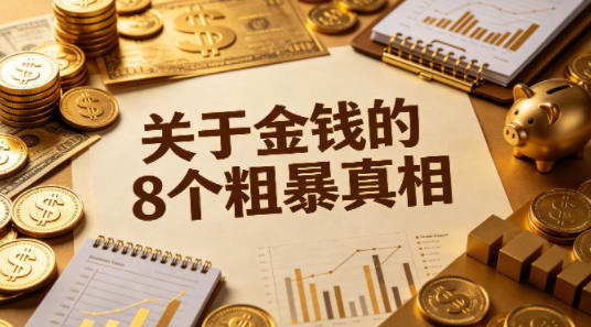某公众号付费文章：关于金钱的8个粗暴真相-极光库