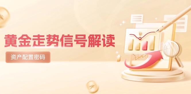 黄金走势信号解读，避险逻辑+市场情绪，美股剧震后的资产配置密码-AIPOD