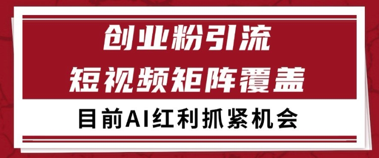 小红书某音创业赛道引流获客 自热矩阵日引200+-AIPOD
