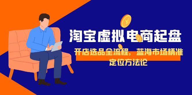淘宝虚拟电商起盘，开店选品全流程，蓝海市场精准定位方法论-AIPOD