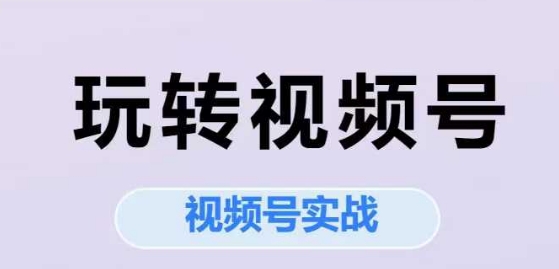 玩转视频号，视频号实战系列课-AIPOD