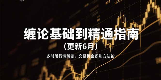 缠论基础到精通指南（更新6月）多时段行情解读，交易机会识别方法论-AIPOD