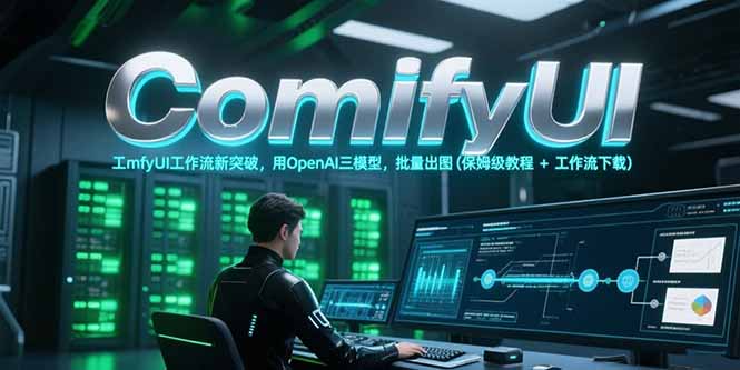 ComfyUI工作流新突破，用OpenAI三模型，批量出图(保姆级教程+工作流下载)-AIPOD
