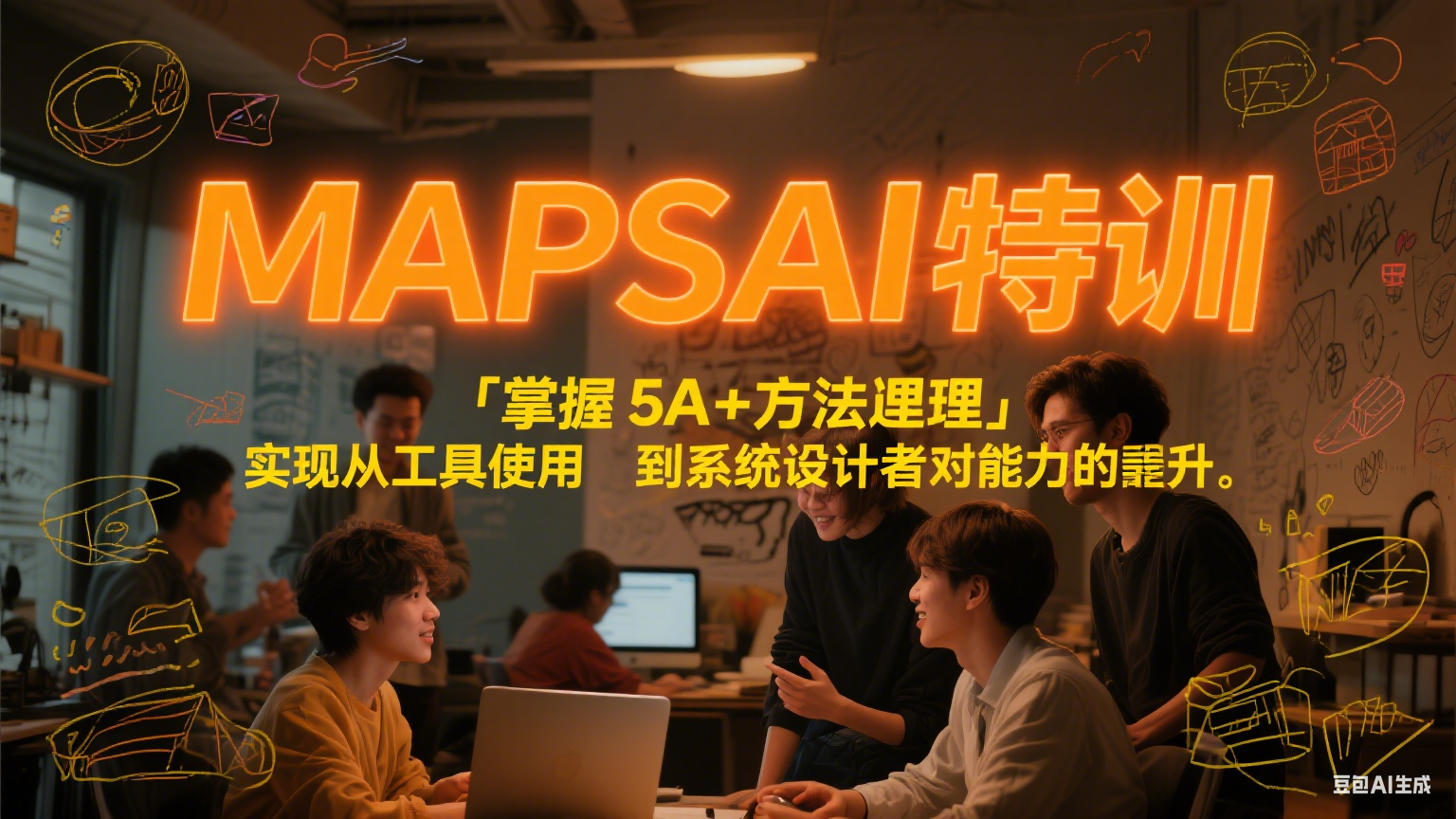 MAPSAI 特训，掌握 5A + 方法论，实现从工具使用者到系统设计者的能力跃升-AIPOD