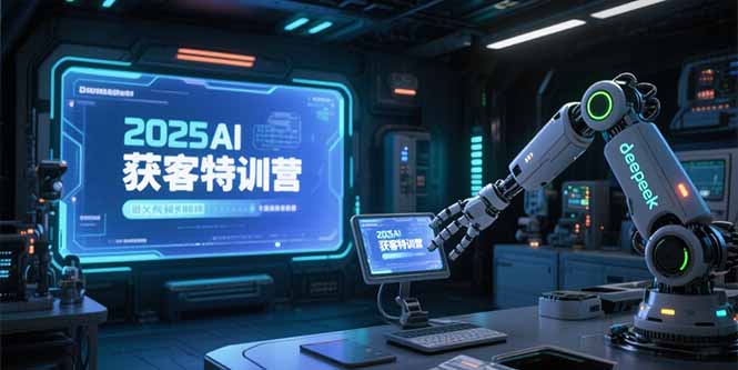 2025AI获客特训营，AI图文视频全制作，deepseek工具实操教学-AIPOD