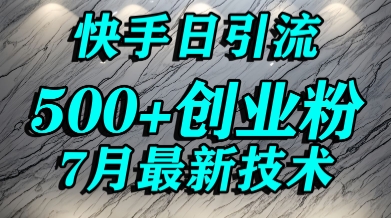创业粉怎么打？快手精准引流创业粉，宝妈群体日进500+精准流量-AIPOD