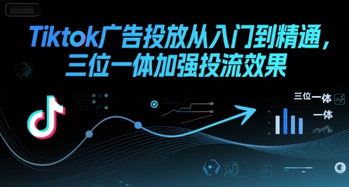 Tiktok广告投放从入门到精通，三位一体加强投流效果-AIPOD