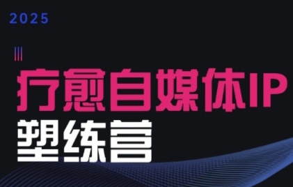 2025治愈自媒体IP训练营，专为疗愈领域从业者打造-AIPOD