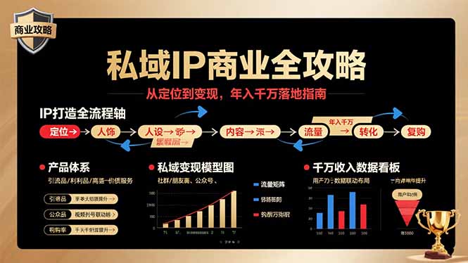 私域IP商业全攻略，从定位到变现，年入千万落地指南-AIPOD