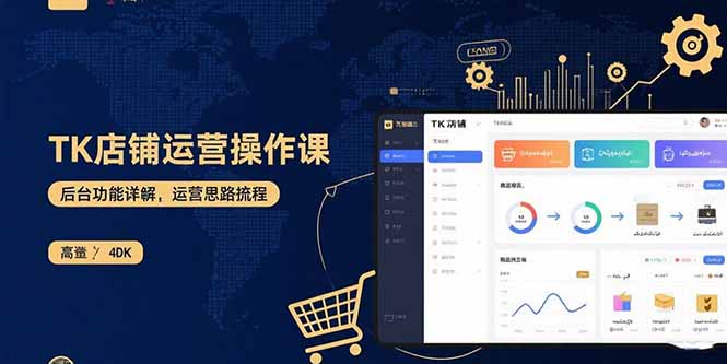 TK店铺运营实操课：后台功能详解，商品上架流程，运营思路拆解-AIPOD