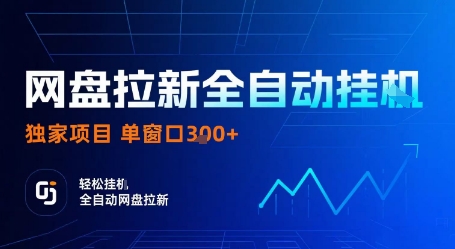 网盘拉新全自动挂G，独家技术，操作简单，自动完成拉新任务，单窗口3张-AIPOD