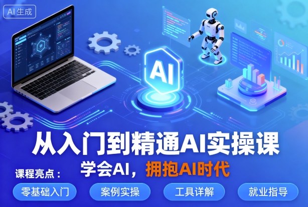 从入门到精通AI实操课，学会AI，拥抱AI时代-AIPOD