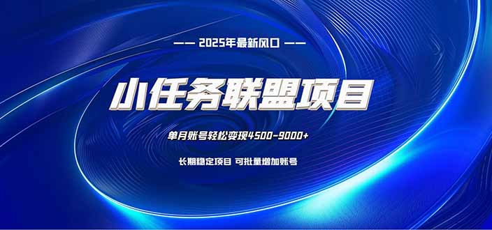 小任务联盟项目：一台电脑每天只需10分钟，轻松简单稳定-亮剑学堂