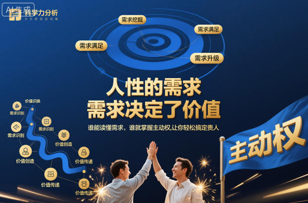 人性的需求，需求决定了价值，谁能读懂需求，谁就掌握主动权，让你轻松搞定贵人【文档】-亮剑学堂