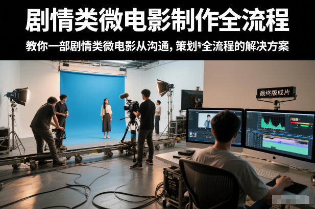 剧情类微电影制作全流程，教你一部剧情类微电影从沟通，策划到拍摄制作全流程的解决方案-迷胡学堂