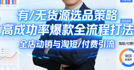 子鹏讲电商·淘宝私家班(更新2026)-亮剑学堂