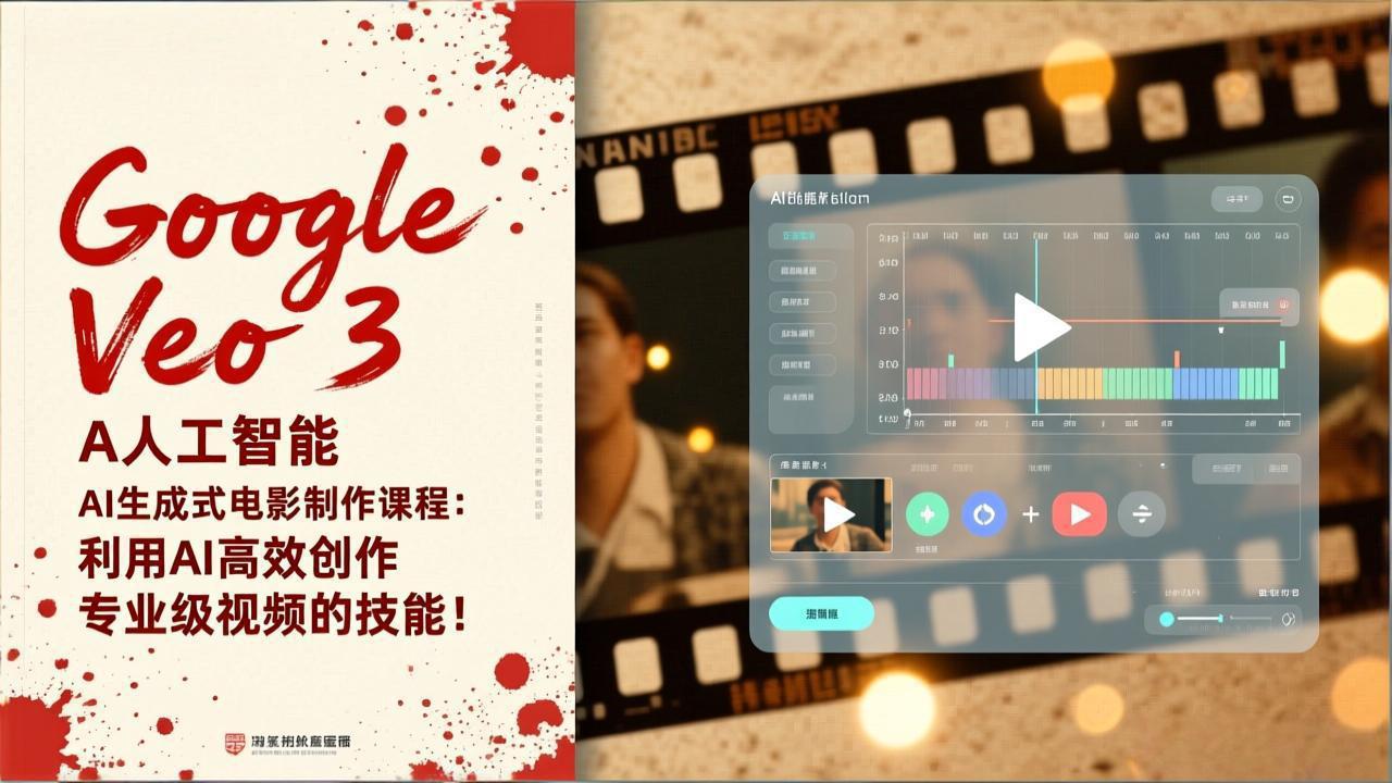 Google Veo 3人工智能AI生成式电影制作课程:利用AI高效创作专业级视频的技能!-亮剑学堂