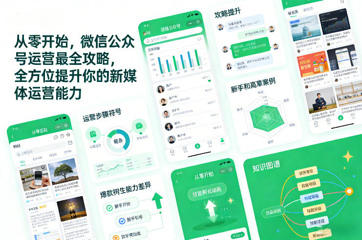 从零开始,微信公众号运营最全攻略,全方位提升你的新媒体运营能力-亮剑学堂