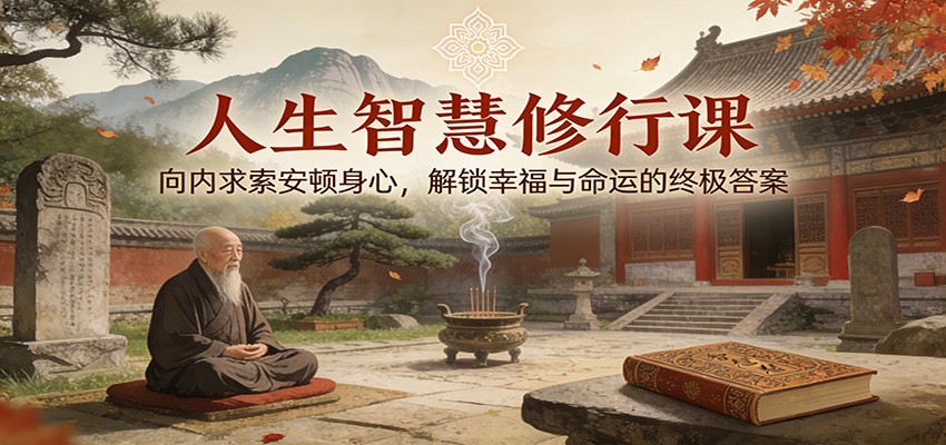 人生智慧修行课：向内求索安顿身心，解锁幸福与命运的终极答案-萤火虫教育