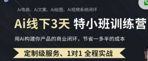 AI实操培训第20-21期线下,0基础保姆级教程,3月最新整理,企业获客、降本增效、打造超级个体-极光库